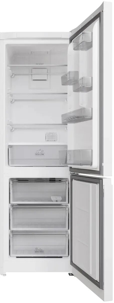 Холодильник двухкамерный HOTPOINT HT 5180 W Total No Frost, белый/серебристый
