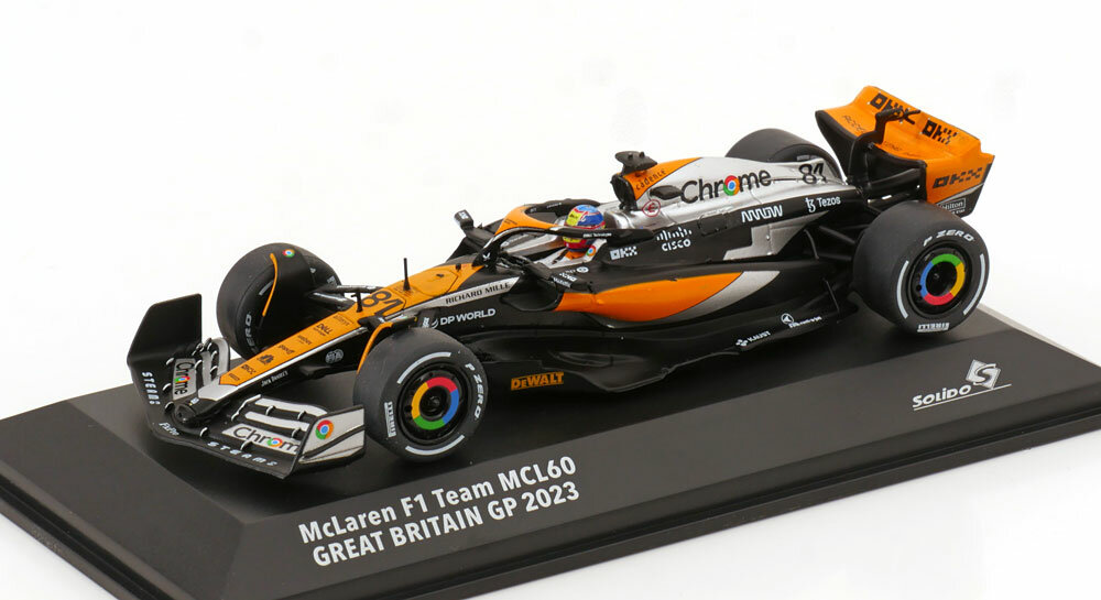 McLaren MCL60 gp great britain 2023