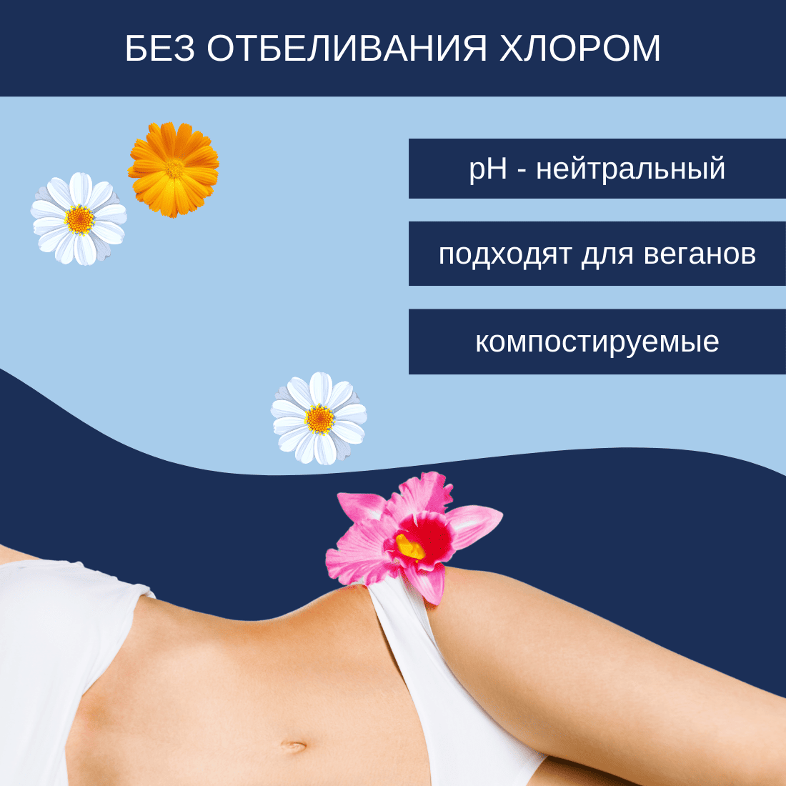 Влажные Салфетки Для Интимной Гигиены Влажные салфетки для интимной гигиены Natracare, 100 % хлопок, 12шт