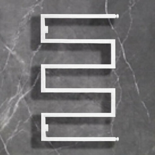 Moda-Quadro-2 80х40 (см) Полотенцесушитель водяной Белый