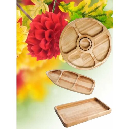 Набор менажниц 4 шт береза 2100₽