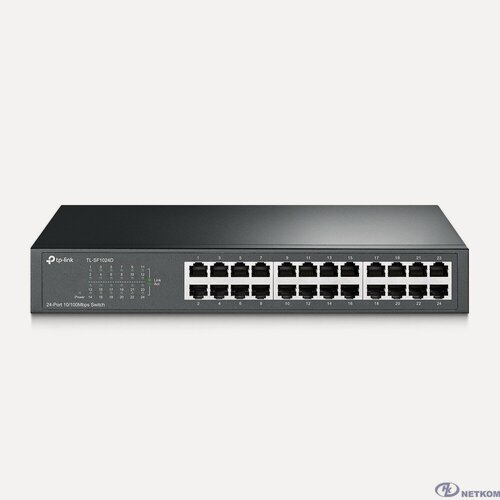 Изображение товара Коммутатор TP-Link TL-SF1024D 24-портовый 10/100 Мбит/с настольный монтируемый в стойку