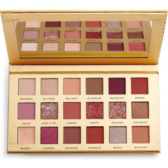 Палетка теней Revolution Pro New Neutral Luxe Shadow Palette, 18 г