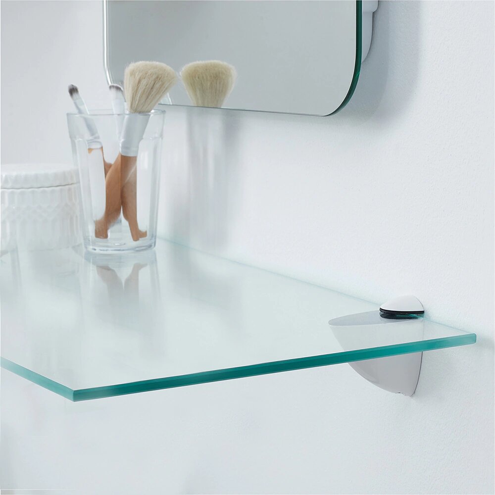 Стеклянная полка «Кристалл Про» 562х262х4 мм — прозрачность и надёжность в дизайне