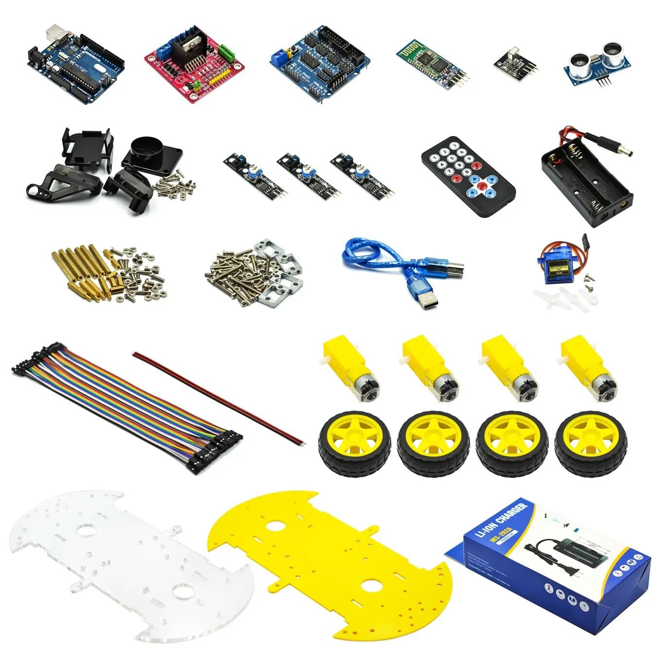Ультразвуковой модуль для Arduino, Four rounds kit — фото 1
