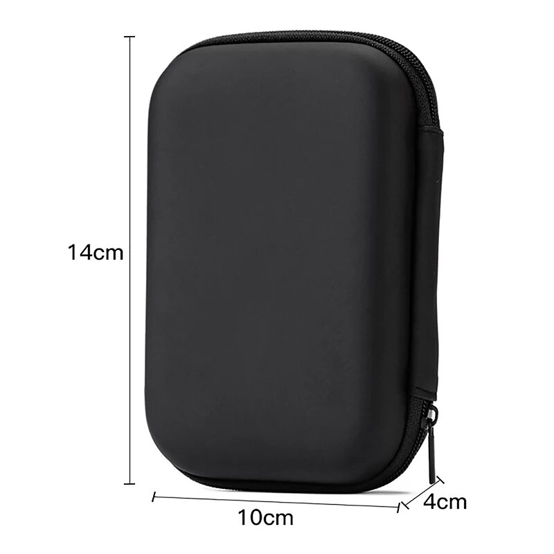 Защитный чехол для жесткого диска KOQZM, 2,5 дюйма, черный, black