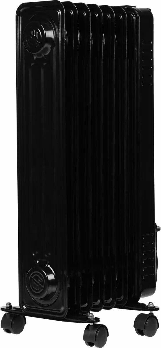 Масляные Радиаторы Масляный радиатор CENTEK CT-6200, 1500Вт, 7 секций, 3 режима, черный [ct-6200 black]