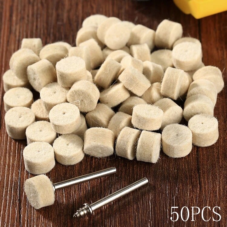 Шлифовальные ваты войлочные Dremel 50 шт.