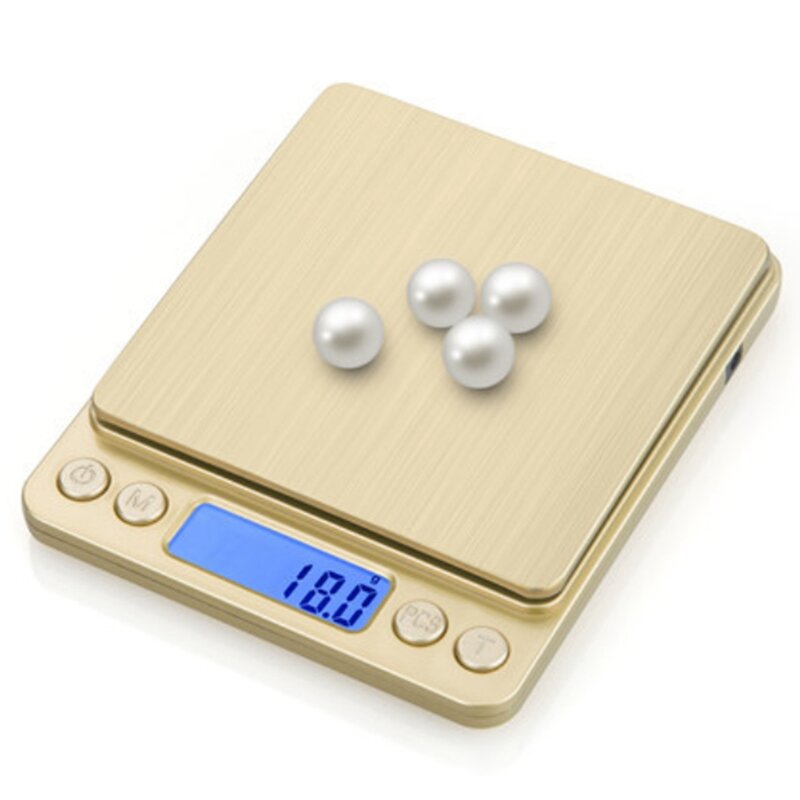 Омметры Цифровые весы с 500G/0.01G Высокоточные многофункциональные ювелирные весы Кухонные весы Вес грамм для похудения