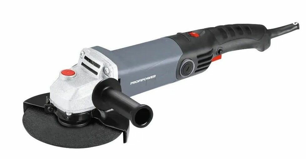 Сетевая УШМ (болгарка) ProfiPower PGS-1200R (1100 Вт, 125мм, 11000 об/мин, регулятор оборотов, в коробке)