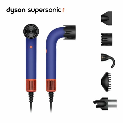 Фен Dyson Supersonic R Pro HD 18 Professional EU цвет ГолубойОранжевый 51825₽