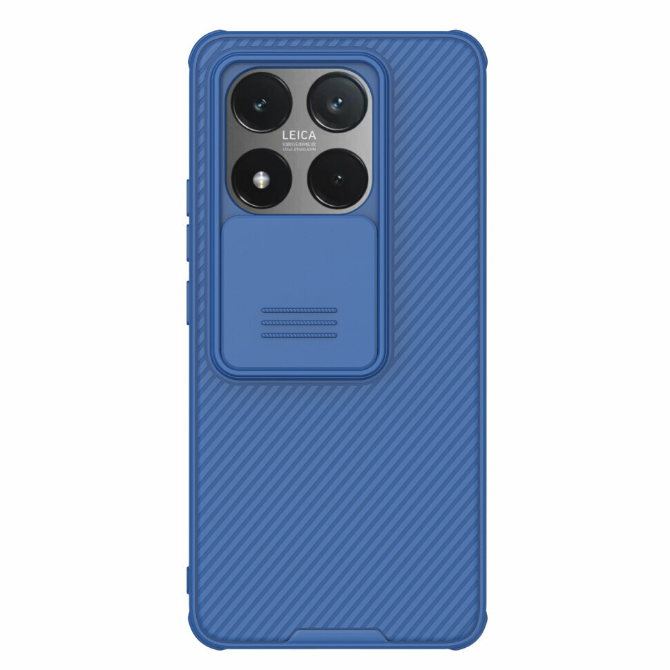 Накладка Nillkin Cam Shield Pro пластиковая для Xiaomi Mi 14T Blue (синяя)