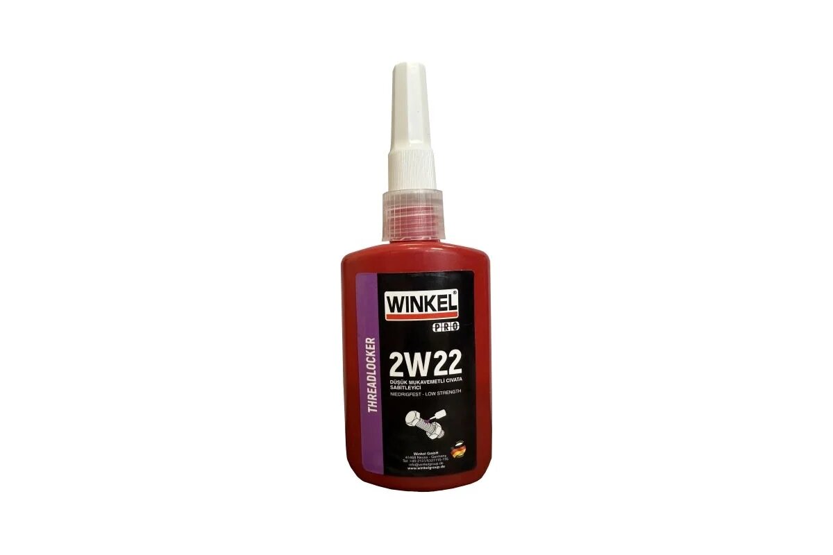 Фиксатор резьбовых соединений малой прочности WINKEL pro 2w22 50 мл 20300