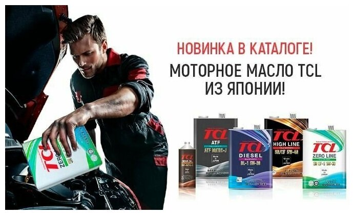 Обзор: Моторное масло TCL Zero Line Fully Synth, Fuel Economy, SP, GF-6, 0W20, 4л арт. Z0040020SP 1741010