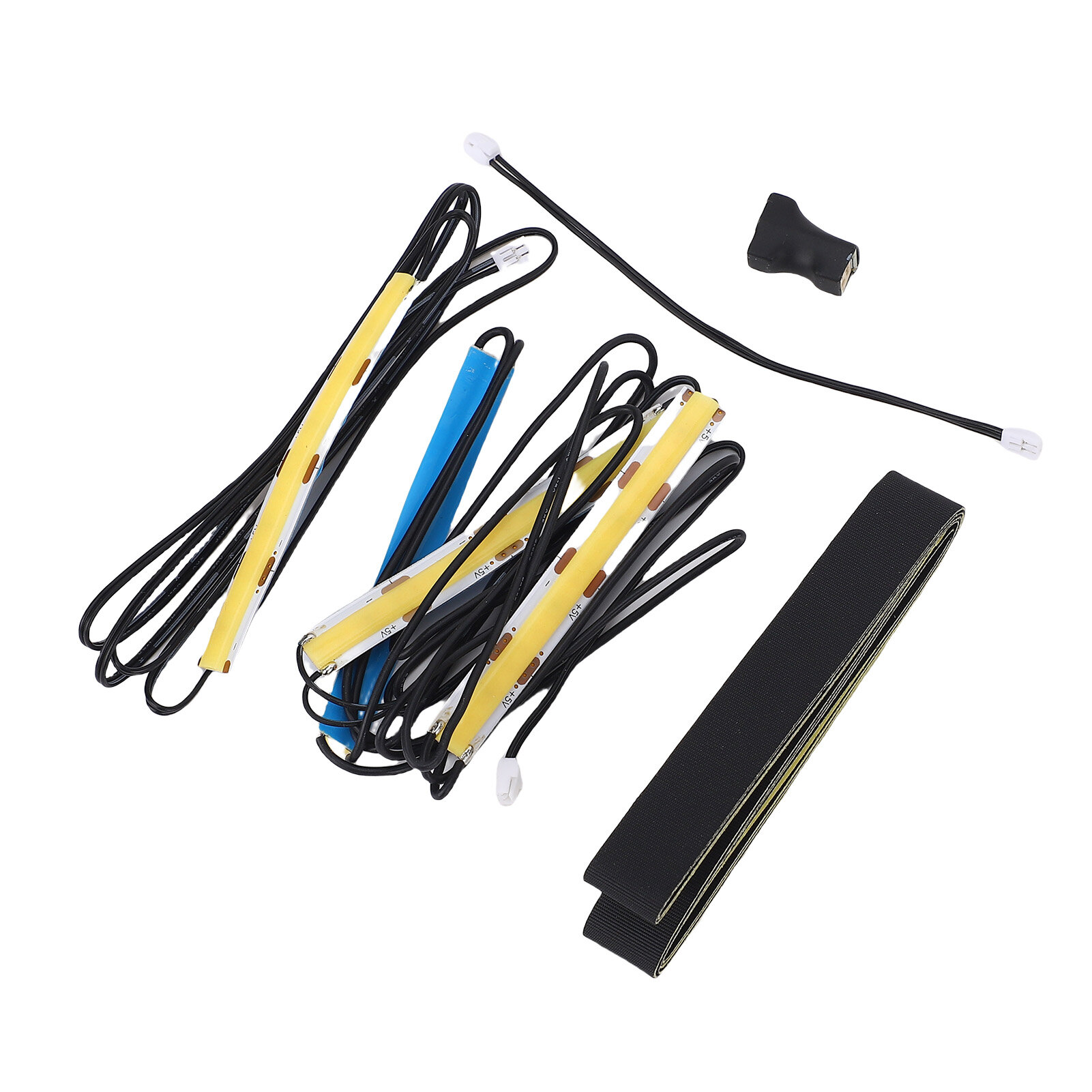 Комплект светодиодной ленты для 3D-принтера 5 В 12 Вт, светодиодная лента COB высокой яркости с Y-образным разъемом для серии P1P P1S