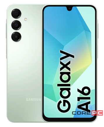 Смартфон Samsung Galaxy A16 4/128Gb (SM-A165F/DS) (Light Green) стильный дизайн
