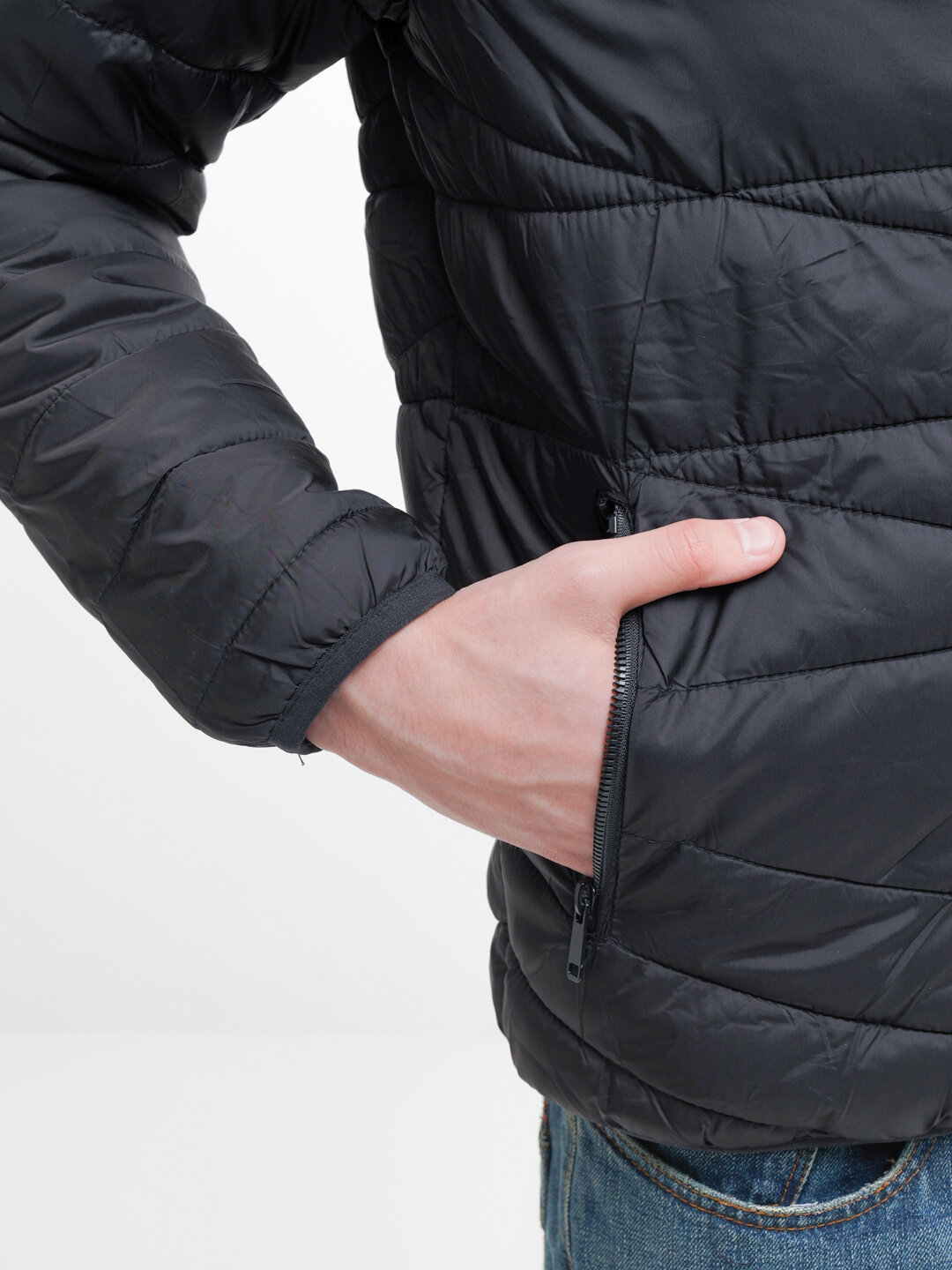 Куртка , размер M, черный — фото 1