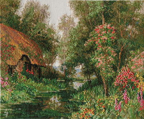 Изображение товара Набор для вышивания "Старая хижина" 30х24см, 02.010.17