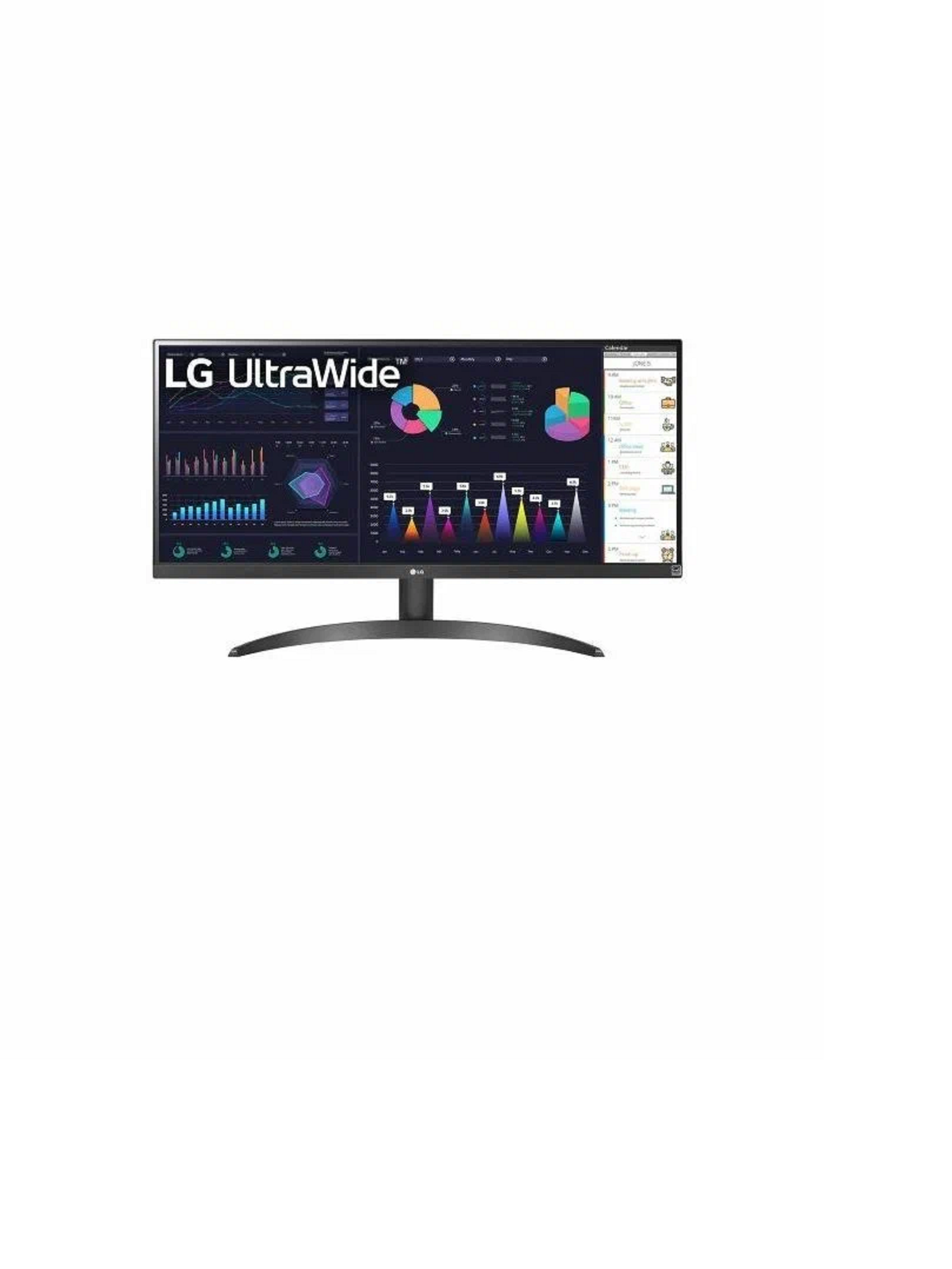 Монитор LG 29WQ500-B UltraWide, IPS, диагональ 29", разрешение 2560 x 1080