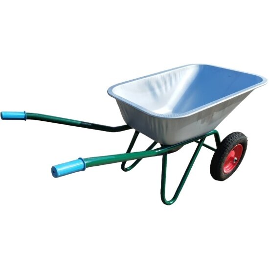 Тачка строительная Lwi двухколесная 110 л 200 кг (110х2)