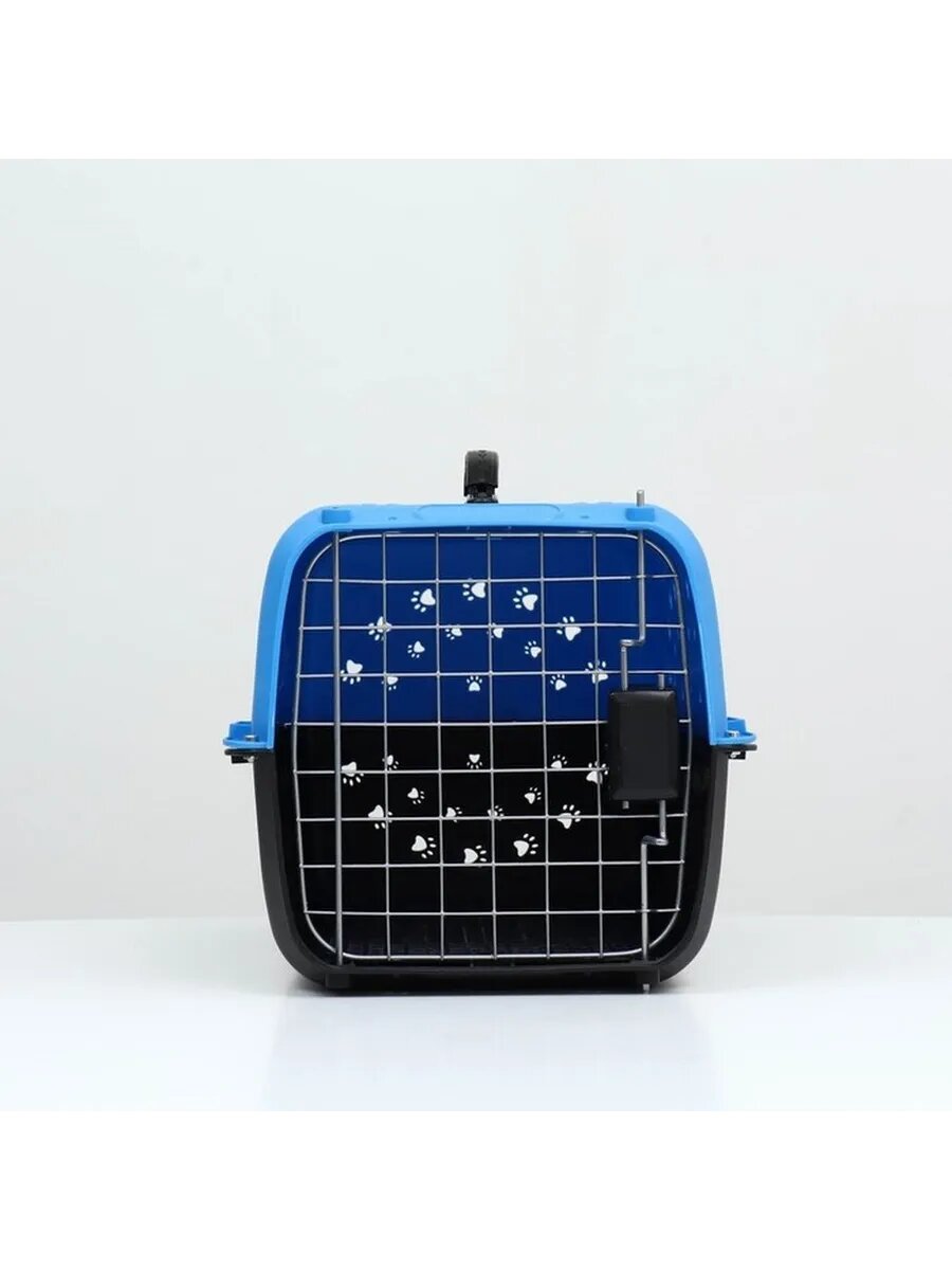 Комфортная пластиковая переноска для животных