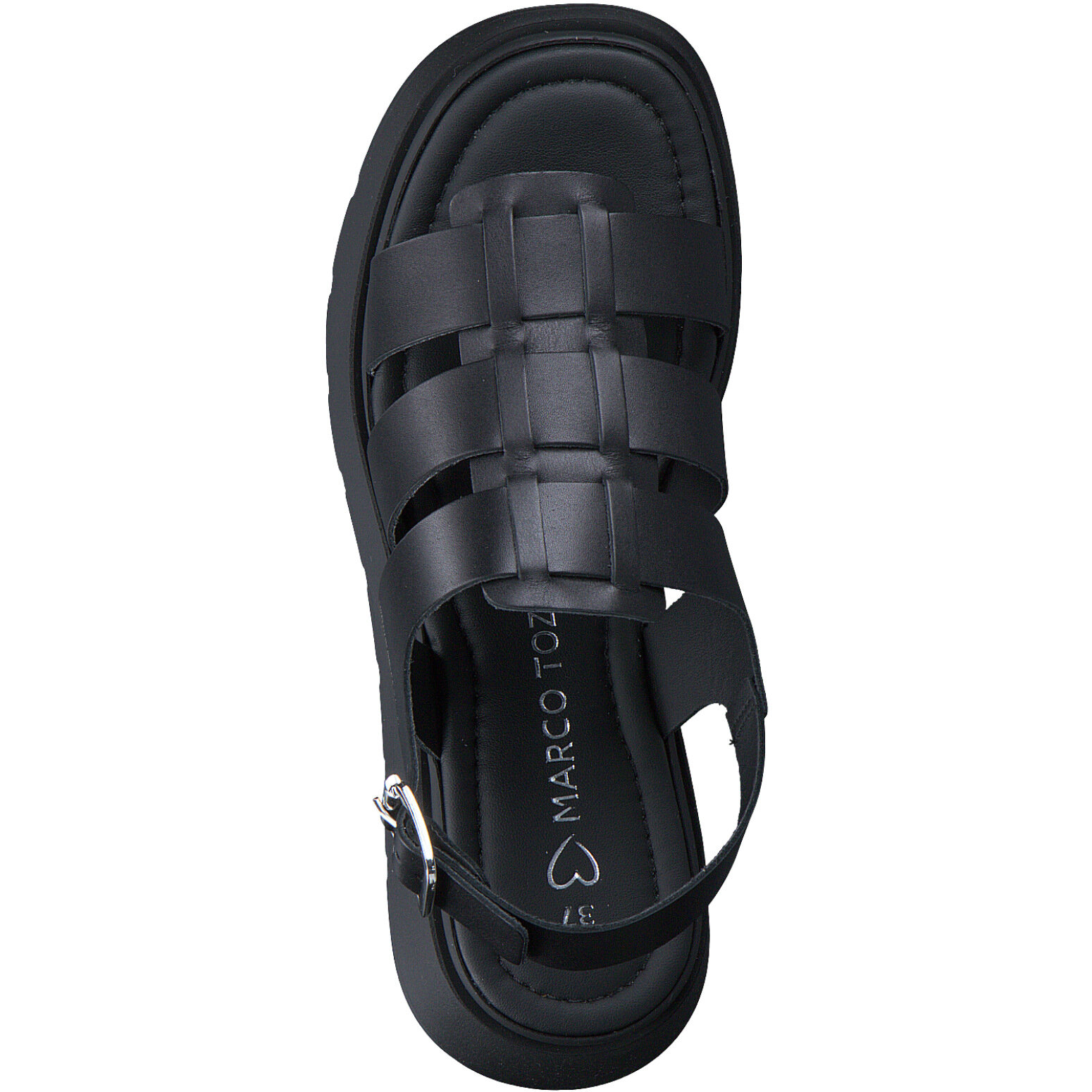 Босоножки Marco Tozzi RIVELLO, размер 36, черный — фото 1