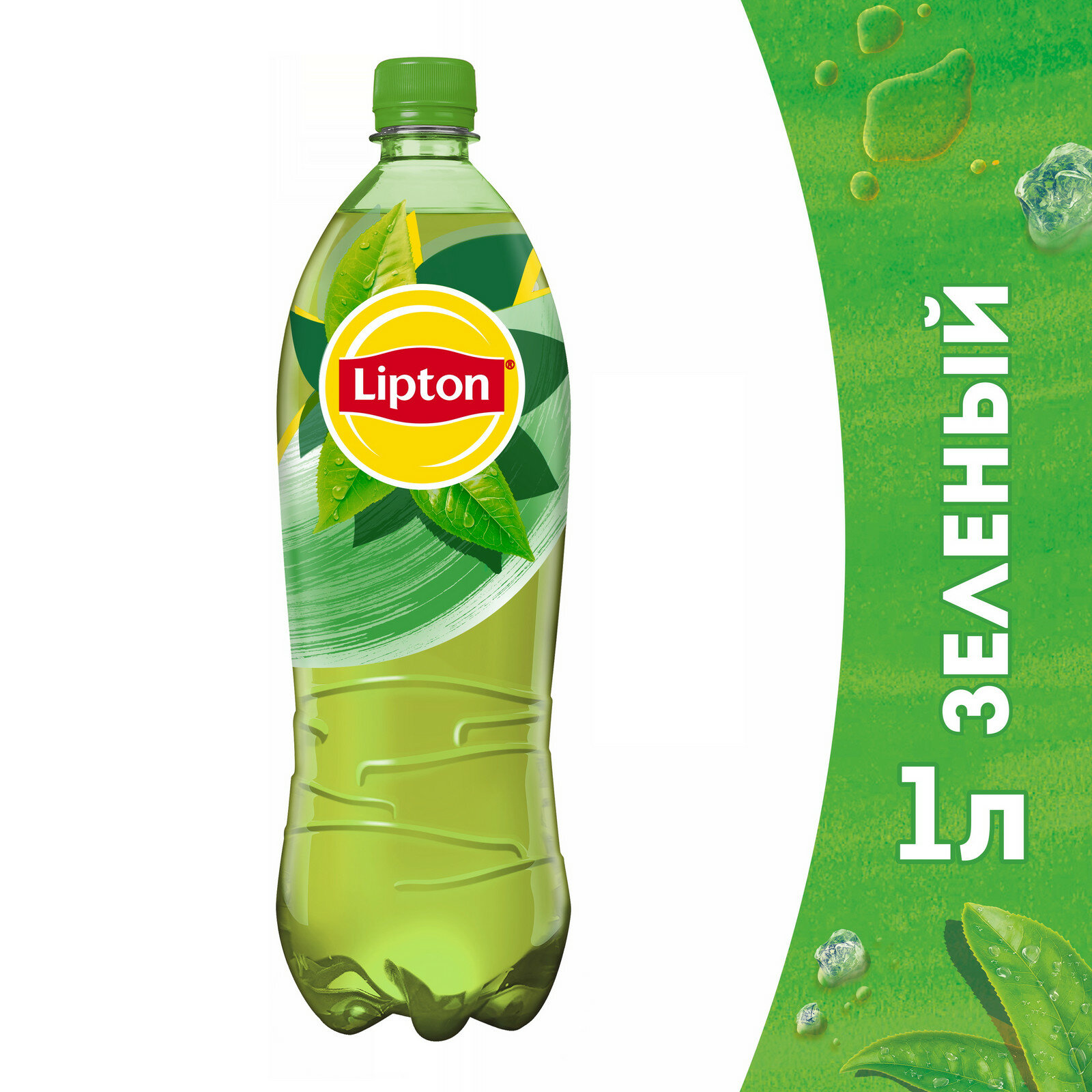 Холодный чай LIPTON зеленый, 1л