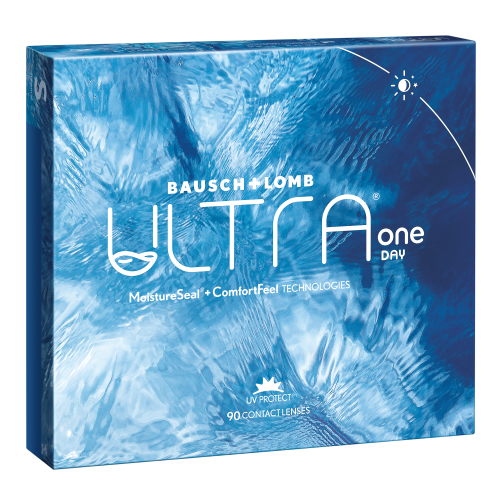 Контактные линзы Bausch & Lomb Ultra One Day, 90 шт., R 8,6, D -4,25, 1 уп.