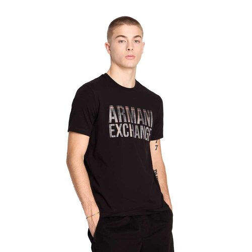 Футболка Armani Exchange, размер M, черный