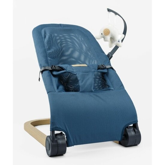 Шезлонг Amarobaby Baby relax голубой