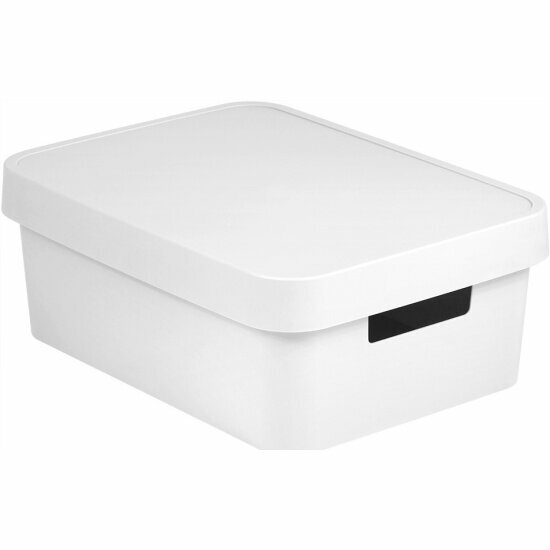 Коробка Curver с крышкой RECYCLED Infinity 11 л 360*270*140 (229282)