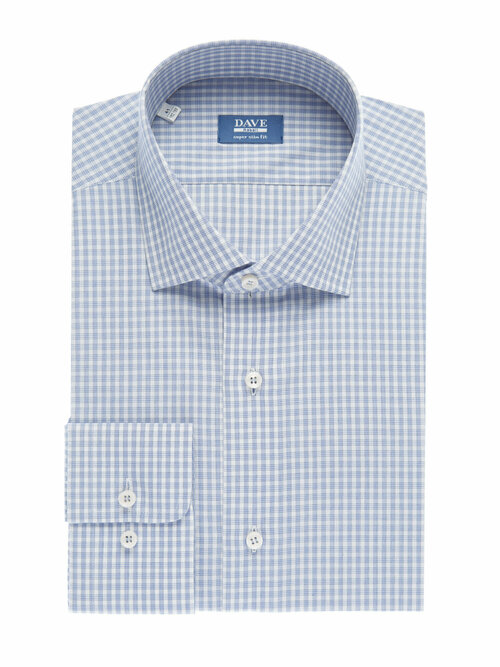 Рубашка Dave Raball, размер 42/182, голубой