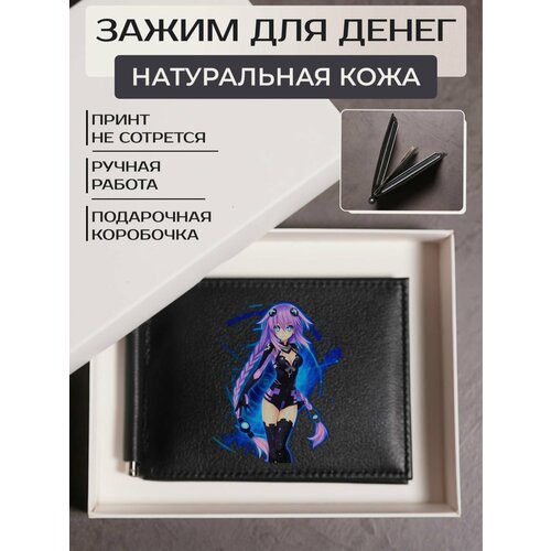 фото Зажим для купюр russian handmade, фактура гладкая, черный