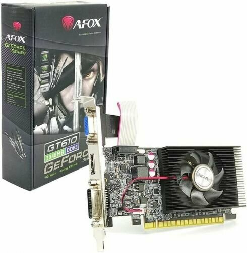 Видеокарта PCI-E Afox 2GB DDR3 64bit 40nm 810/1333MHz DVI-I/VGA/HDMI - фото №7