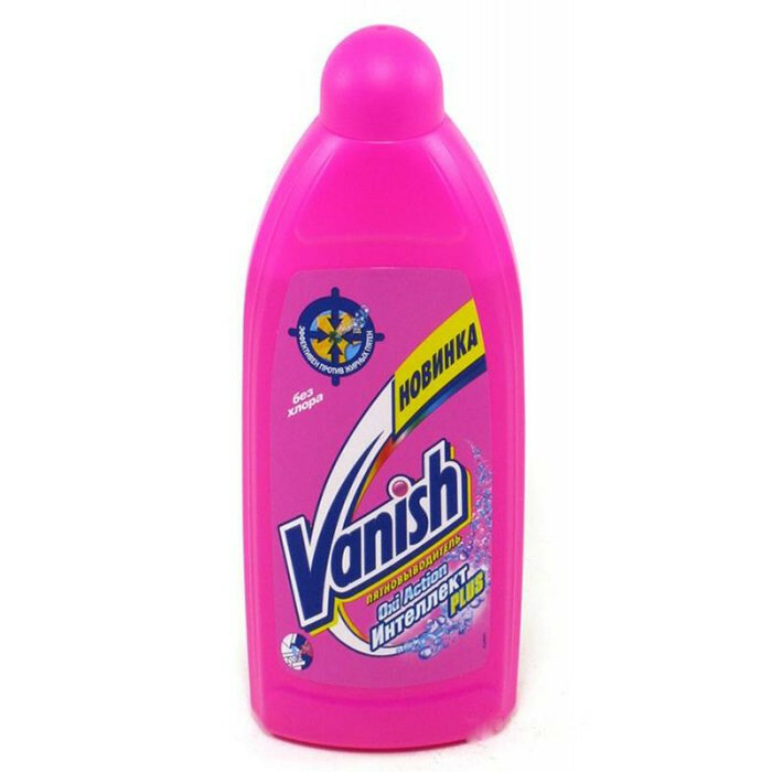 фото Пятновыводитель Vanish 450мл для цветного белья, жидкий