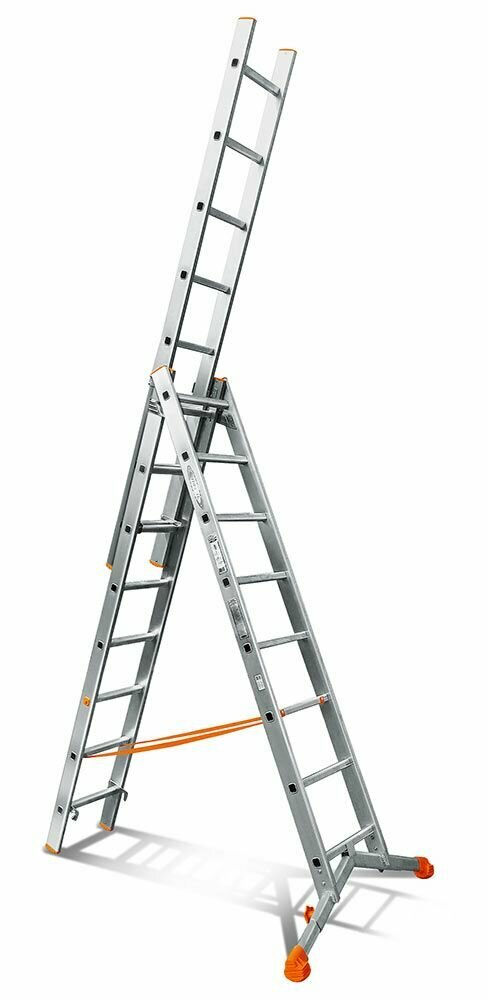 фото Трехсекционная Лестница Эйфель Ювелир 3Х8