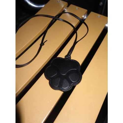 Ключница IMAKEBAGS, матовая фактура, черный