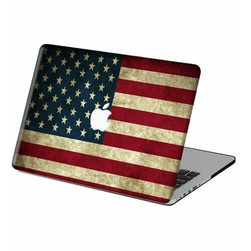 Чехол флаг США/USA для MacBook A1466/A1369