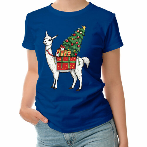 фото Футболка roly, размер l, синий