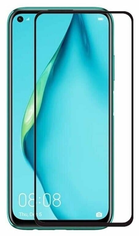 Защитное стекло для iPhone 12 Pro/12 (61) Leiwei 3D черное