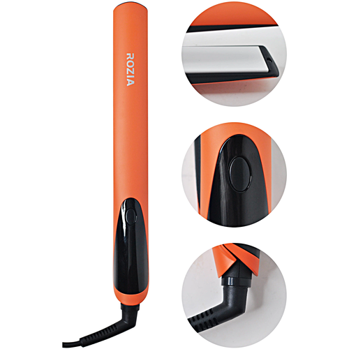 Профессиональная плойка для волос Rozia Выпрямитель для волос Утюжок Щипцы Rozia Уход за волосами Оранжевый 329000₽