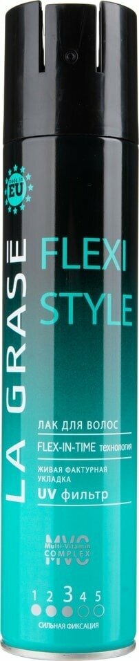 La Grase / Лак для волос La Grase Flexi Style сильная фиксация 250мл 3 шт