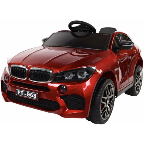 FUTAI Электромобиль BMW X6M 12V (полный привод, EVA) - FT-968-RED-PAINT