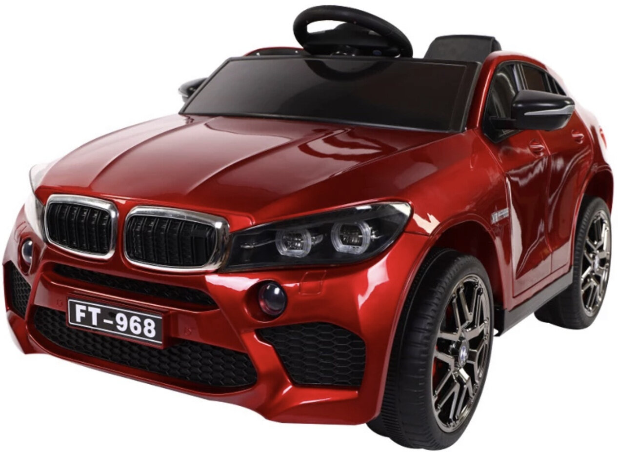 FUTAI Электромобиль BMW X6M 12V (полный привод, EVA) - FT-968-RED-PAINT