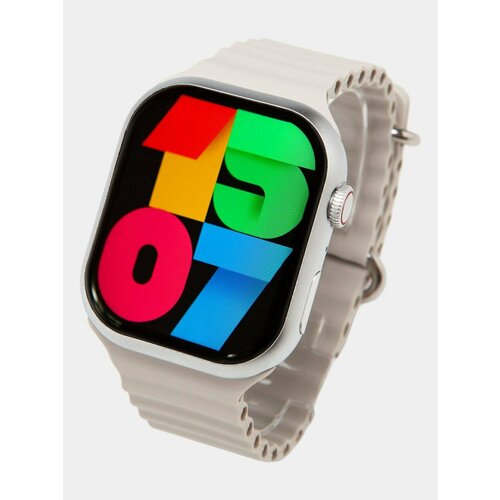 Смарт часы 9 серии Умные часы X9 серебро Smart Watch Смарт часы Series 9 Смарт часы женские и мужские Часы наручные новинка 2023 219900₽