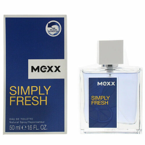 Mexx Мужской Simply Fresh Туалетная вода (edt) 50мл