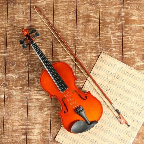 Скрипка Music Life 4/4, в комплекте футляр и смычок скрипка ars music 028a размер 1 4