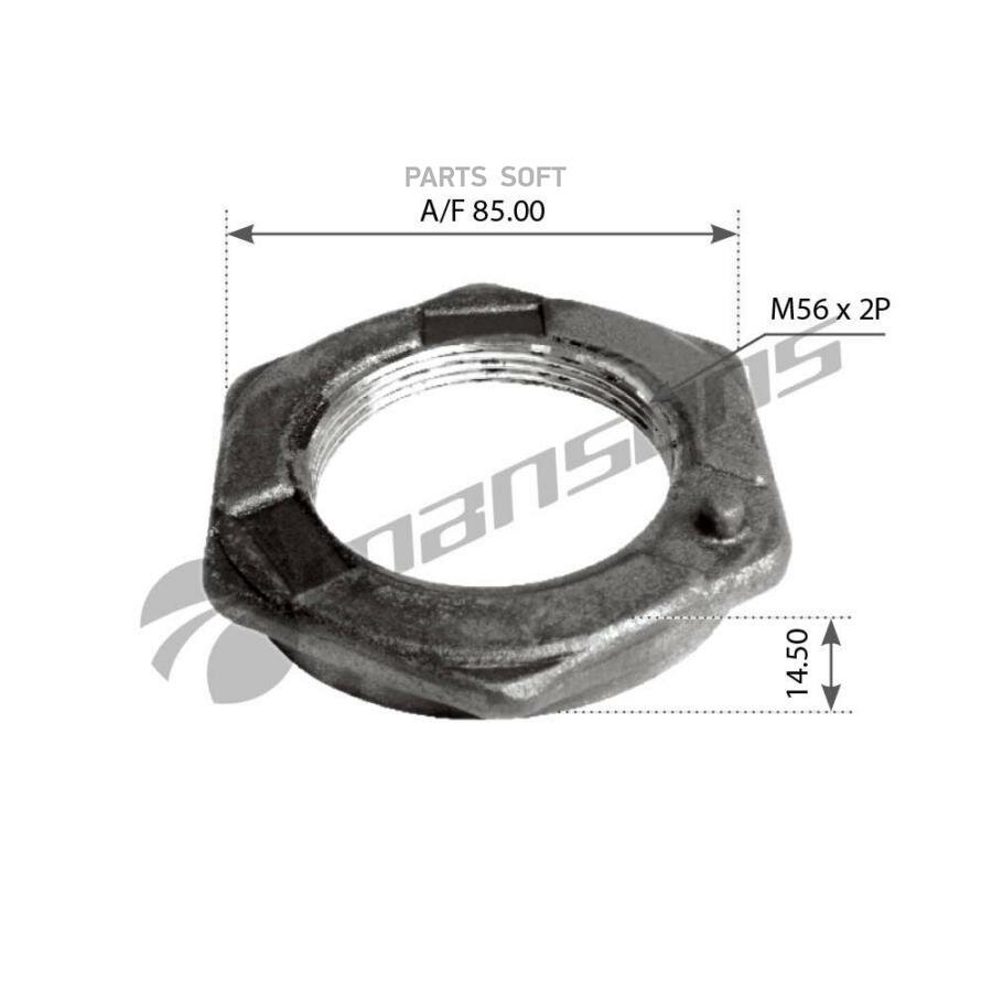 MANSONS 600.162 гайка ступичная