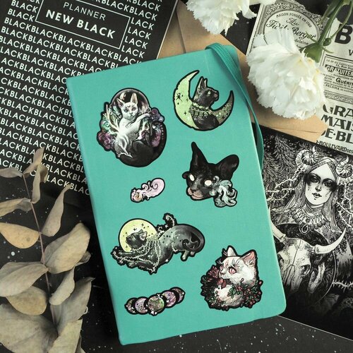 Стикеры и наклейки виниловые S2 Стикерпак Shadows Размер А4 25 стикеров 460₽