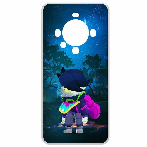 Чехол-накладка Krutoff Clear Case Brawl Stars-Орочи Эдгар для Huawei Mate 60 Pro чехол накладка krutoff clear case brawl stars орочи эдгар для huawei mate 60 pro